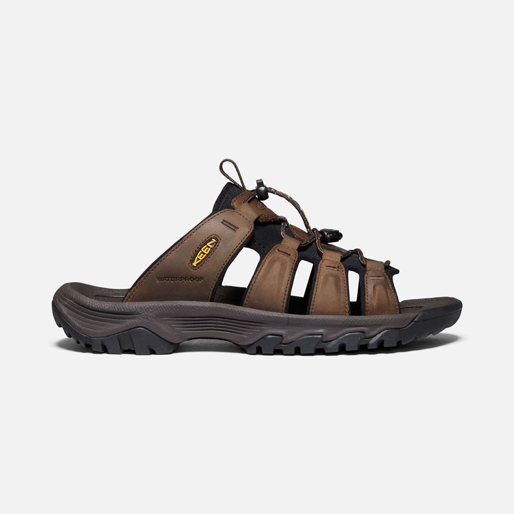 Keen Sandaal Heren Bruin/Zwart - Targhee Iii Sandal - 59762-UWYV